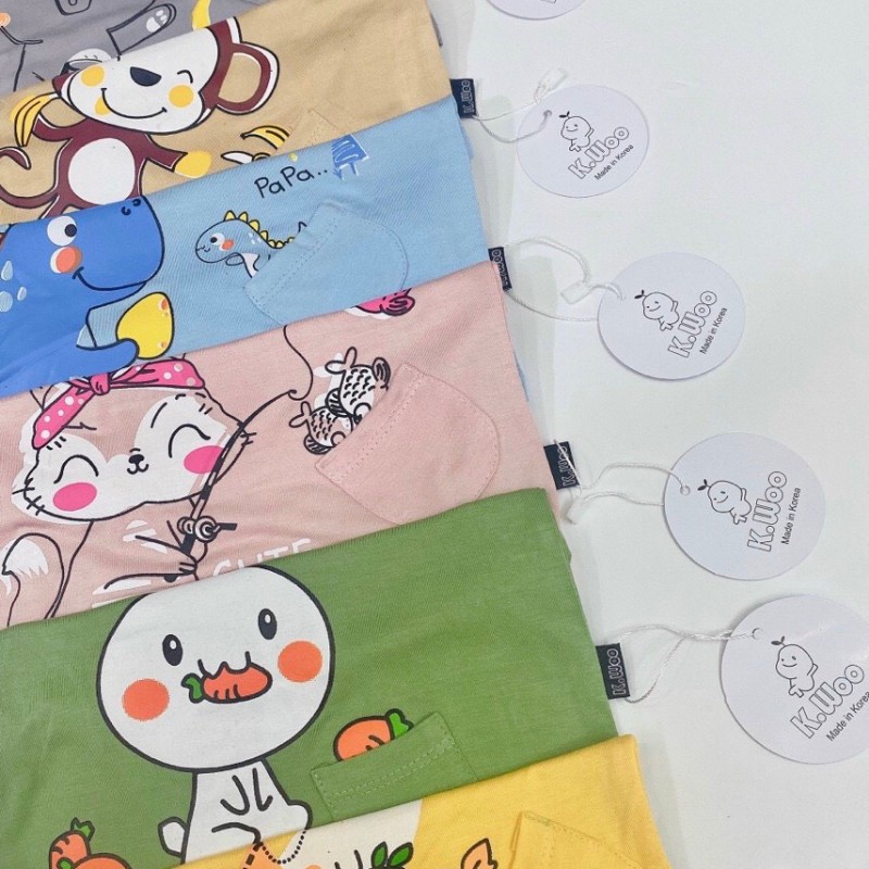 Quần áo trẻ em MATYDO bộ ba lỗ sát nách cao cấp nhiều màu đáng yêu cho bé TL04