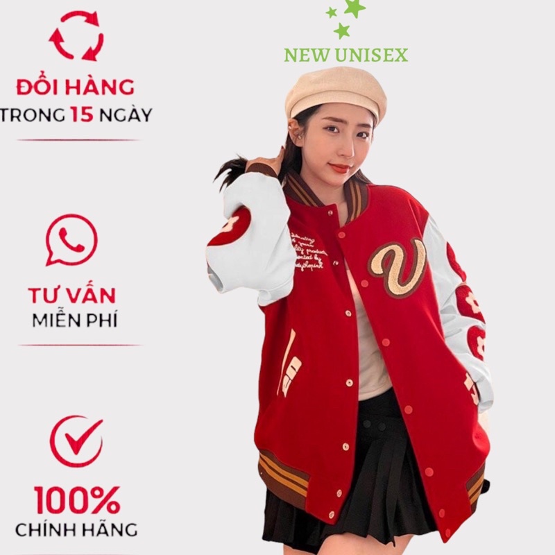 Áo Khoác Bomber Nữ Chất Nỉ PE Loại 1 Mềm 3 Màu In Họa Tiết Khác Biệt Mặc Đẹp Che Nắng Tốt [NEW UNISEX]