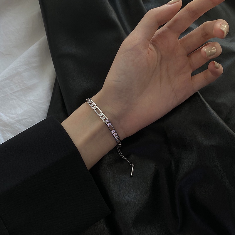 Vòng tay dây xích dành cho nữ phong cách hip hop cổ đIển thời trang