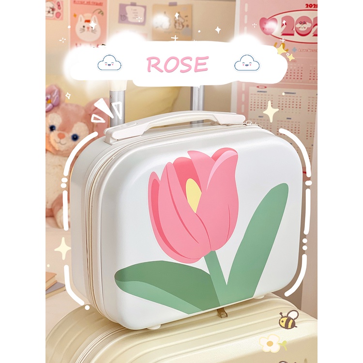 VALI MINI DU LỊCH HOA TULIP 2521