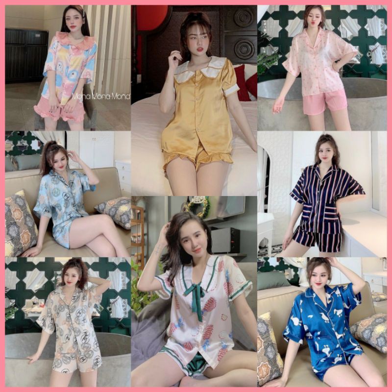 [NEW] PIJAMA SATIN ĐÙI SIÊU XINH p1 {nhiều mẫu} ❤️ĐỒ BỘ MẶC NHÀ CAO CẤP | BigBuy360 - bigbuy360.vn