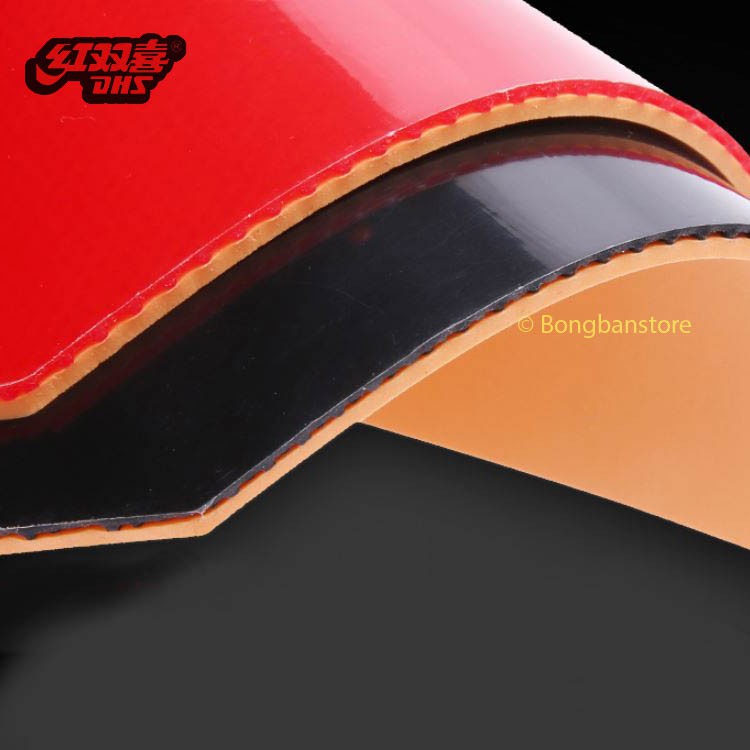 Mặt vợt bóng bàn DHS H3  Neo Market phổ thông, xoáy cao, bám dính tốt - bóng bàn giá rẻ