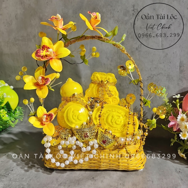 Giỏ thỏi vàng tài Lộc 💰