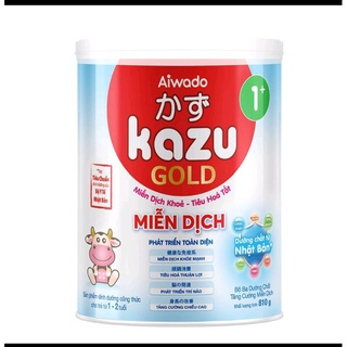 Sữa bột kazu gold miễn dịch 1+ 810g