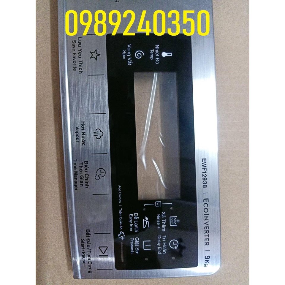 Mặt taplo cảm ứng máy giặt Electrolux 9kg EWF 12938 mới chính hãng