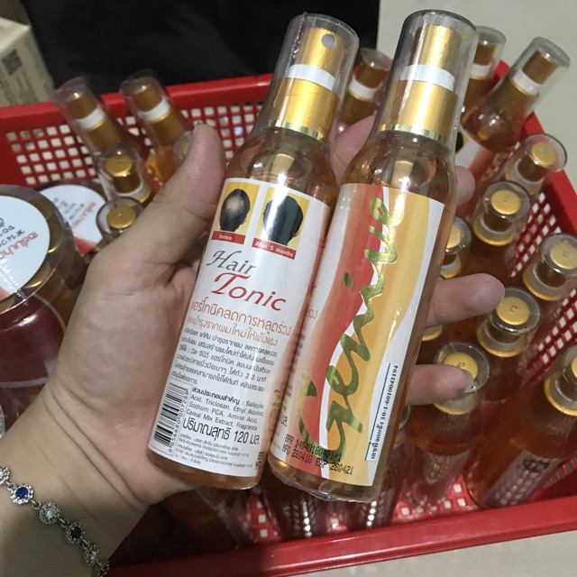 SERUM XỊT KÍCH THÍCH MỌC TÓC HAIR TONIC - GENIVE 120ml THÁI LAN | BigBuy360 - bigbuy360.vn