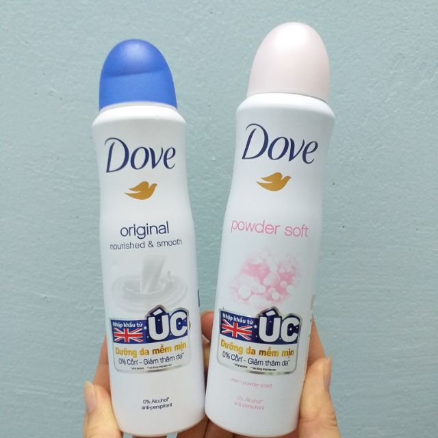 Xịt Khử Mùi Toàn Thân Dove 150ml ÚC