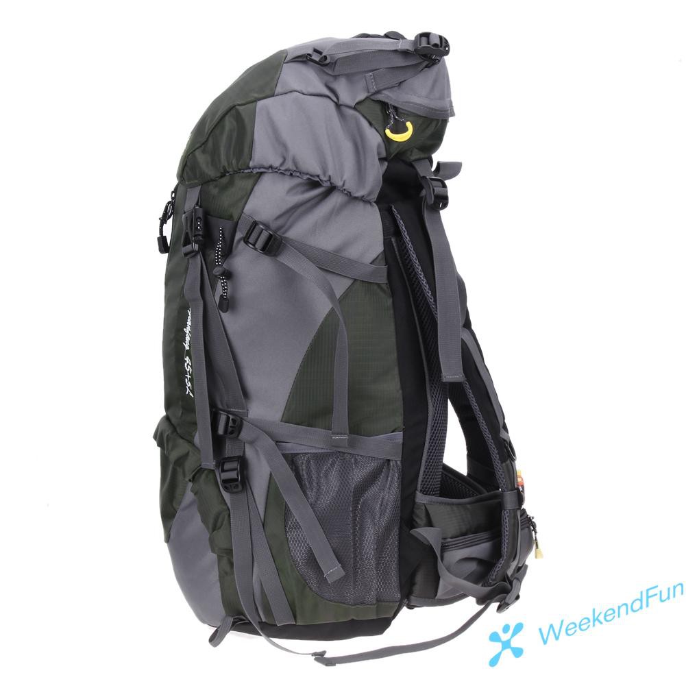 【COD】50L Climbing Outdoor Travel Backpack Sport Camping Hiking Rucksack Bag