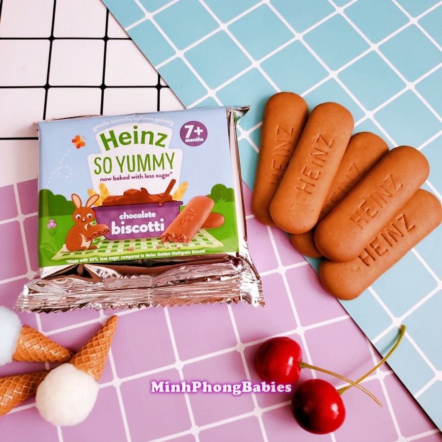 [Nhiều Vị] Bánh Quy Ăn Dặm Heinz 7m+