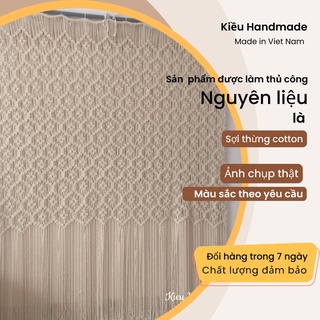 🌻 🌻  Rèm macrame size lớn- trang trí nội thất, ngoại thất - Ảnh Thật 🌻 🌻