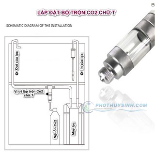 Trộn Co2 chữ T Mufan