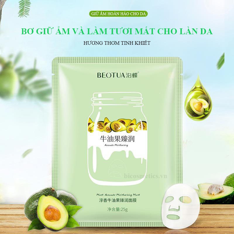 Mặt Nạ💚💚{FREESHIP}💚💚 Mặt Nạ Sữa Tươi Trái Cây Chính Hãng Beotua [Mat Na] | Thế Giới Skin Care