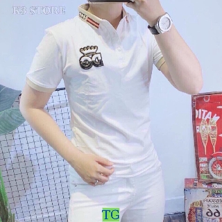 Áo Thun Nam Tay Ngắn LOGO BG Nhiều Màu Cao Cấp Phong Cách Trẻ Trung