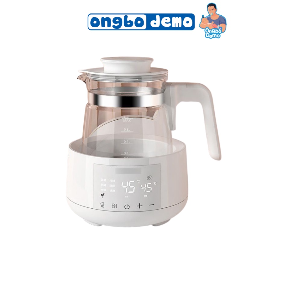 Máy đun nước pha sữa Misuta có điều khiển từ xa tiện lợi, giữ nhiệt 24h (Bảo hành 12 tháng) - Ongbodemo