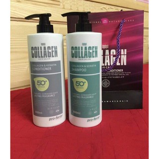 Bộ Dầu gội Collagen ProRerm Nhật