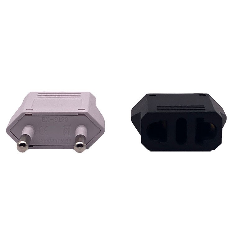 Phích cắm điện chuyển đổi – Phích nối chân tròn chuẩn Việt Nam EU BX-9120