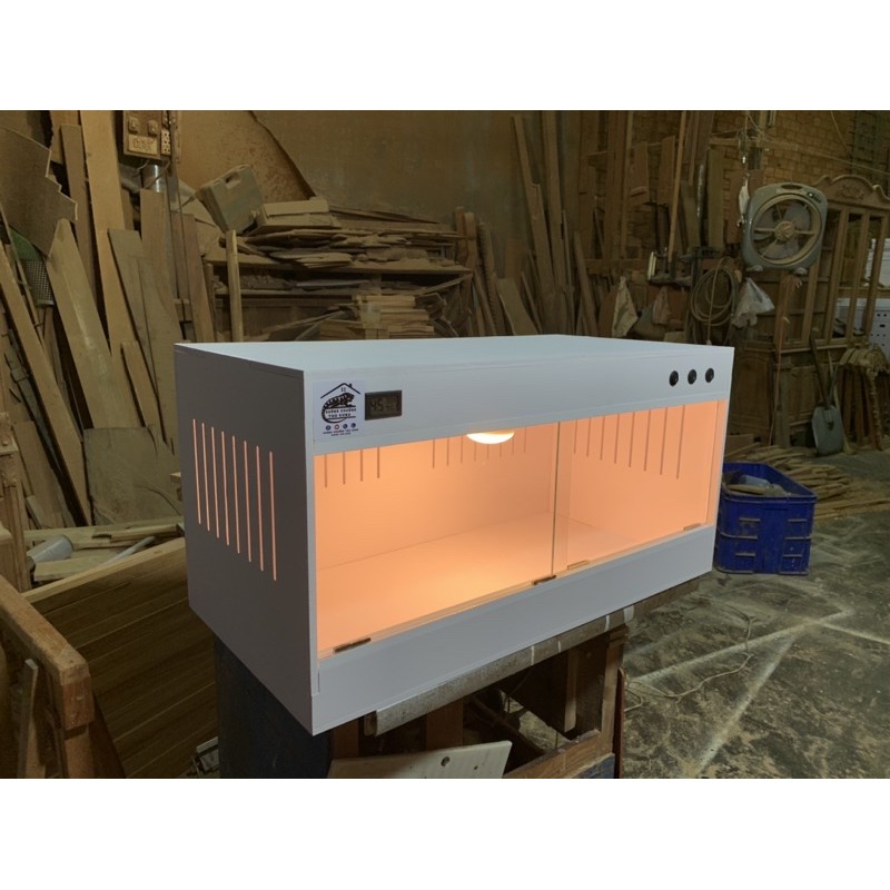 Chuồng Bò Sát Láp Ráp Bằng Nhưa Pvc ( N80 x R40 xC40 )