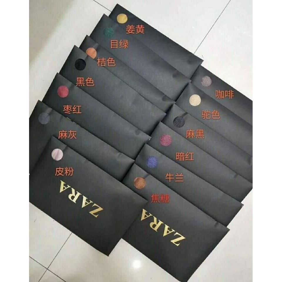 Sỉ 10 khăn quàng cổ  zara ( trộn màu )