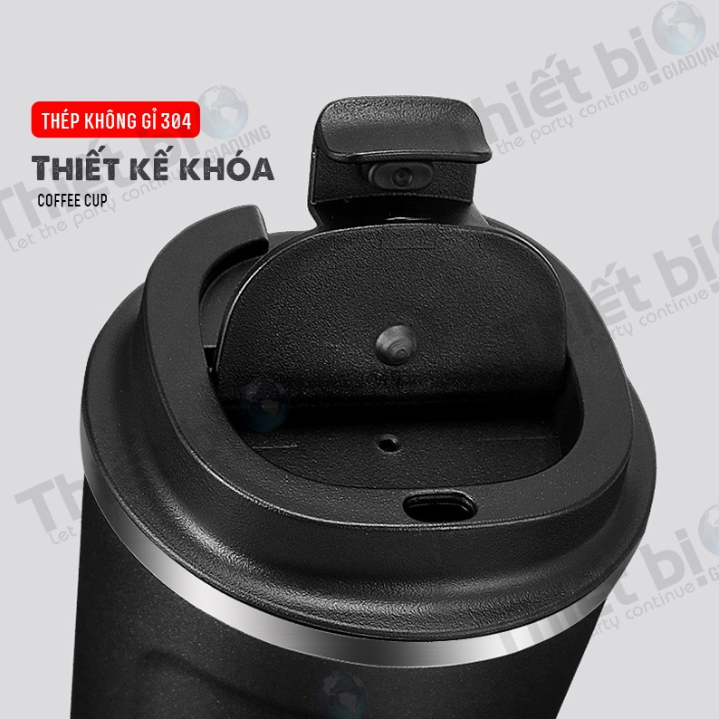 Cốc Giữ Nhiệt Coffee S6 Lõi Inox 304 Bền Đẹp Ly Pha Cà Phê Giữ Nhiệt Đến 8h Chống Tràn Cafe