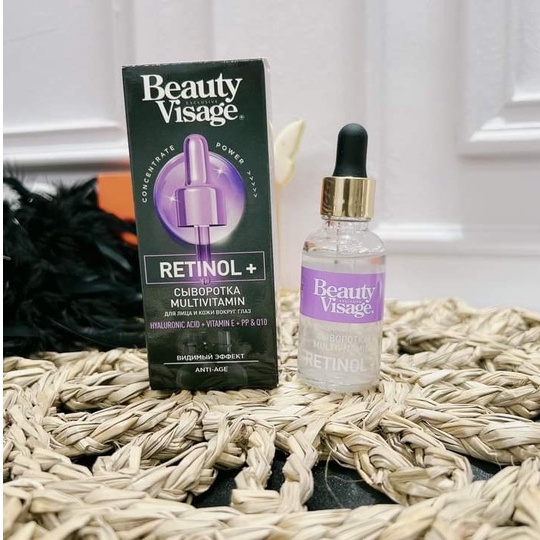 Dưỡng trắng Beauty Visage serum dưỡng trắng  mờ nám tàn nhang chống lão hoá tái taọ da se khít lỗ chân lông.,[ Tặng máy]