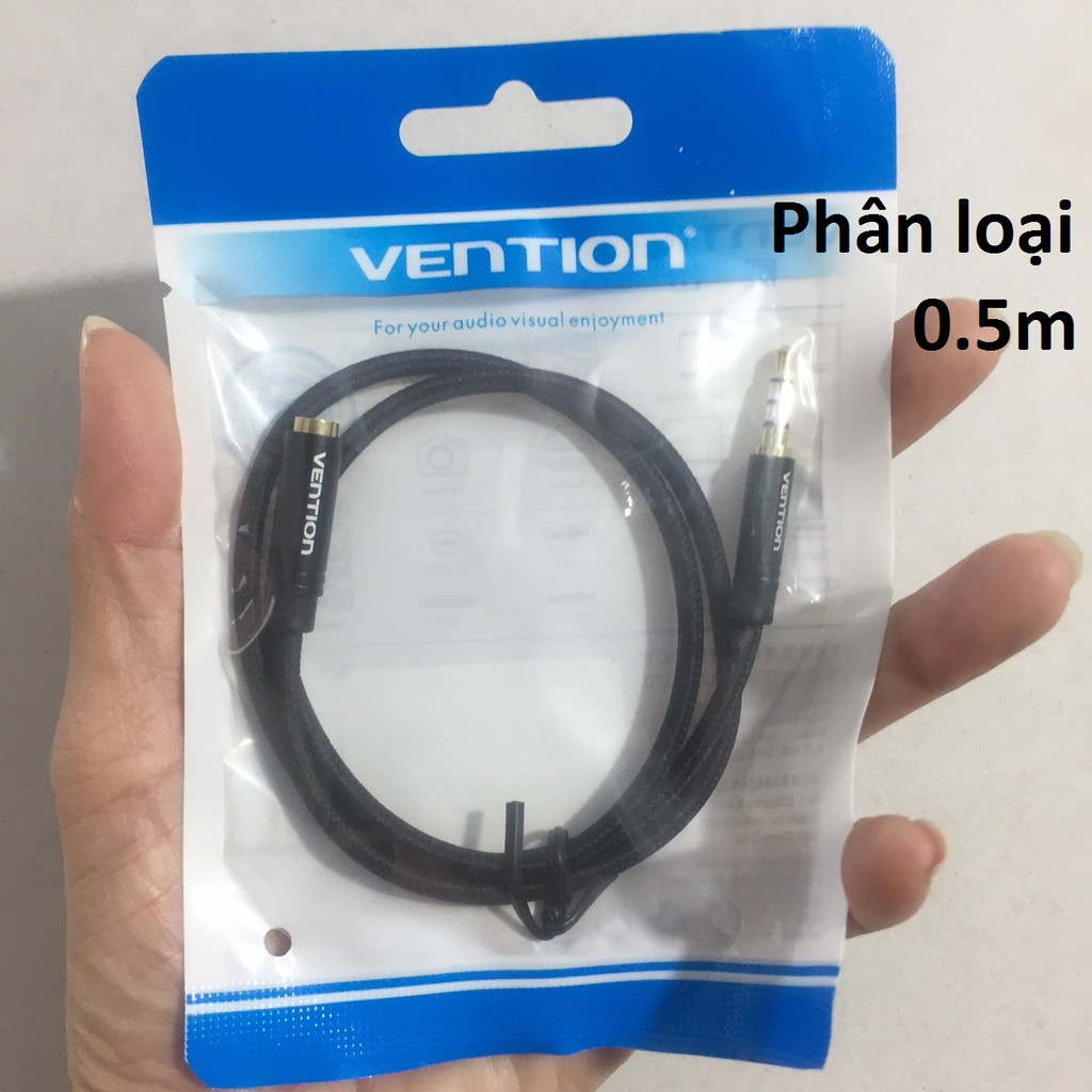 Cáp nối dài tai nghe 3.5mm Vention BHB