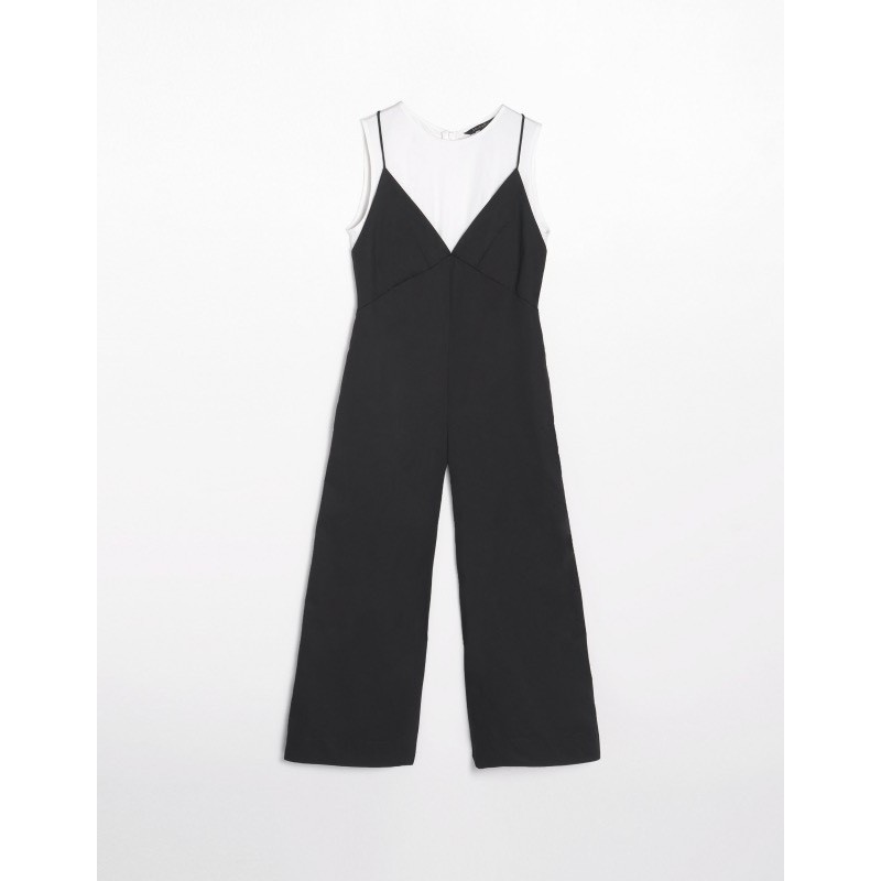 Bộ Jumpsuit E.lborn Kaki Giấy