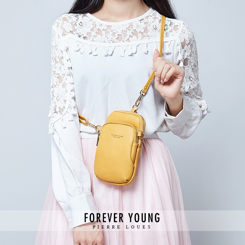 [FREESHIP, HỎA TỐC]túi ví đeo chéo Forever Young đủ màu dành cho dạo phố, đi chơi - VI00832