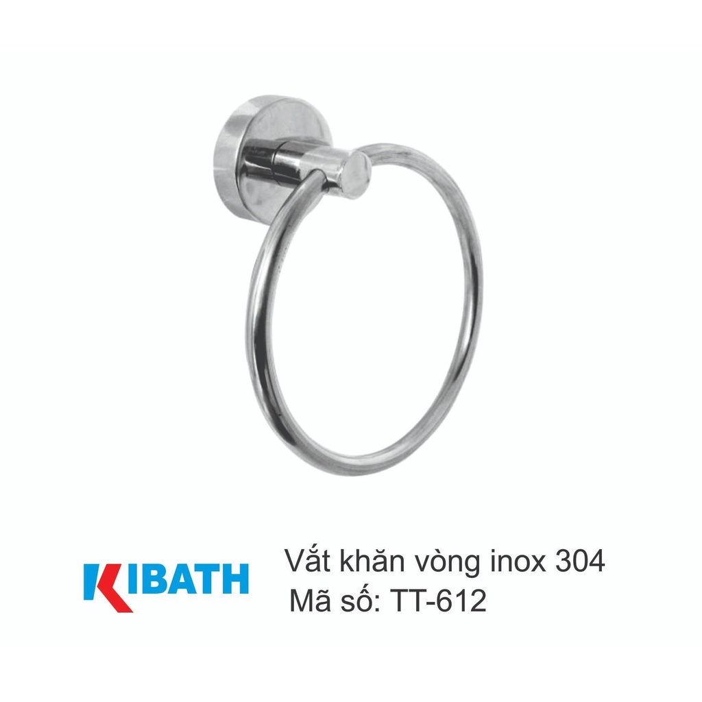 [HCM]Vắt khăn vòng Inox 304 KIBATH