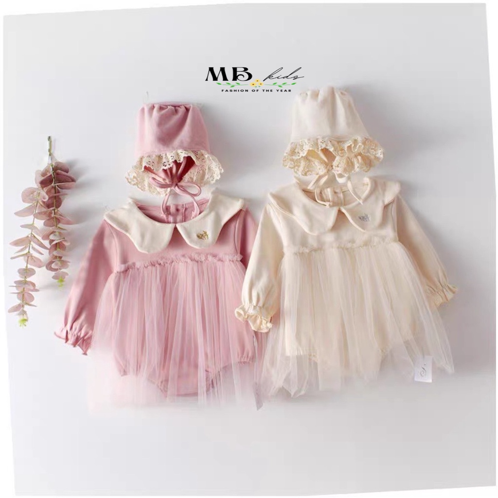 SALE BODY GIẢ VÁY KUTE CHO BÉ GÁI XINH XẮN SIZE  5-15KG(BDGV)