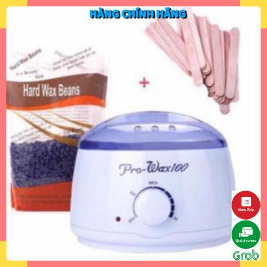  ComBo Nồi Nấu Sáp Wax Lông Và 100gr Sáp Hard Wax Beans + 10 que | BigBuy360 - bigbuy360.vn