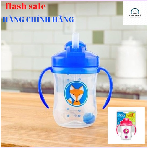 Bình Tập Hút Nước Chống Sặc Dr Brown Chính Hãng Cho Bé 6M+