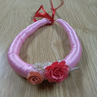 Mấn phối áo dài cách tân. Hoa