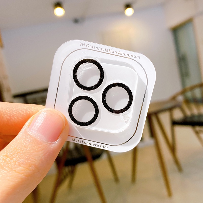 Miếng kính cường lực bảo vệ ống kính camera thích hợp cho iPhone 14 Plus 11 12 13 Pro Max 12 Mini