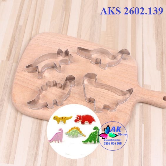 SET 4 KHUÔN CUTTER INOX