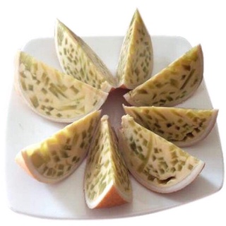 Bánh plan rau câu trái dừa