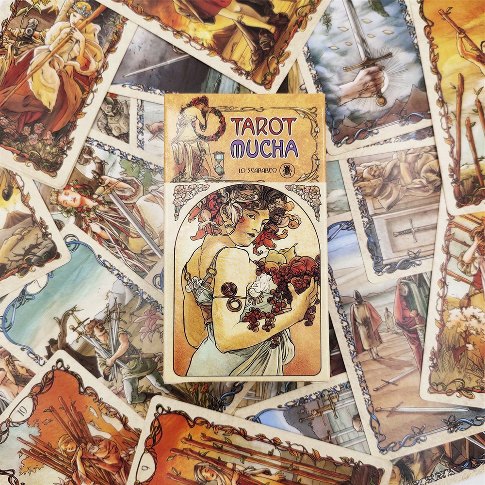 Bộ bài bói Mucha Tarot cao cấp