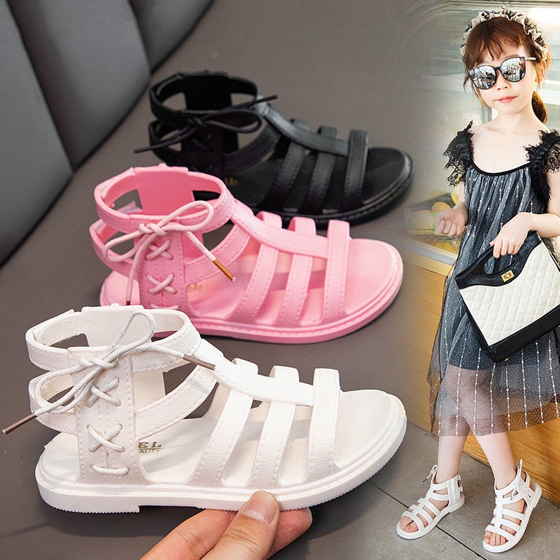 Xăng đan Công Chúa Đế Mềm Thời Trang Mùa Hè Cho Bé Gái Tuổi Trung Niên