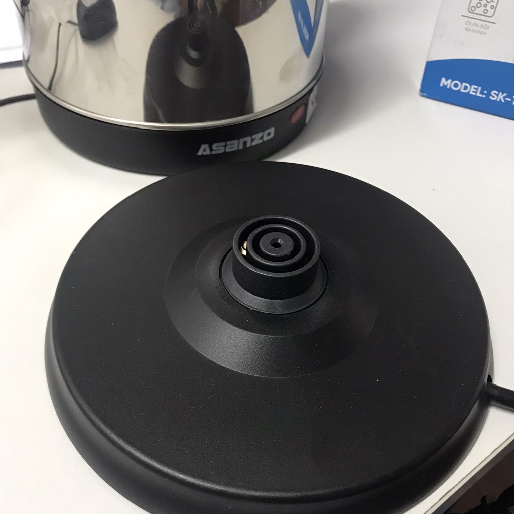 Ấm siêu tốc bình đun Asanzo SK-1800 SK1800 bảo hành 6 tháng