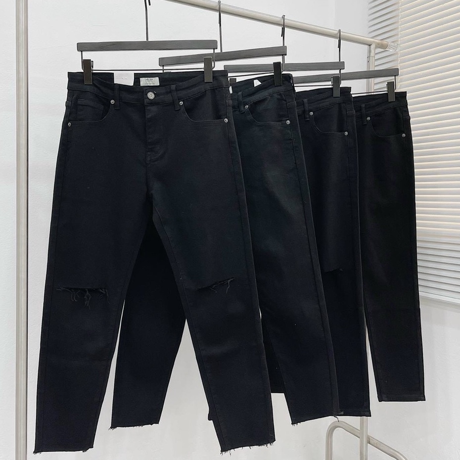 Quần jean nam chất bò cao cấp co dãn 4 chiều cực đẹp JEAN trơn from dáng skinny đẹp CAROLLSTORE Q01 Q02