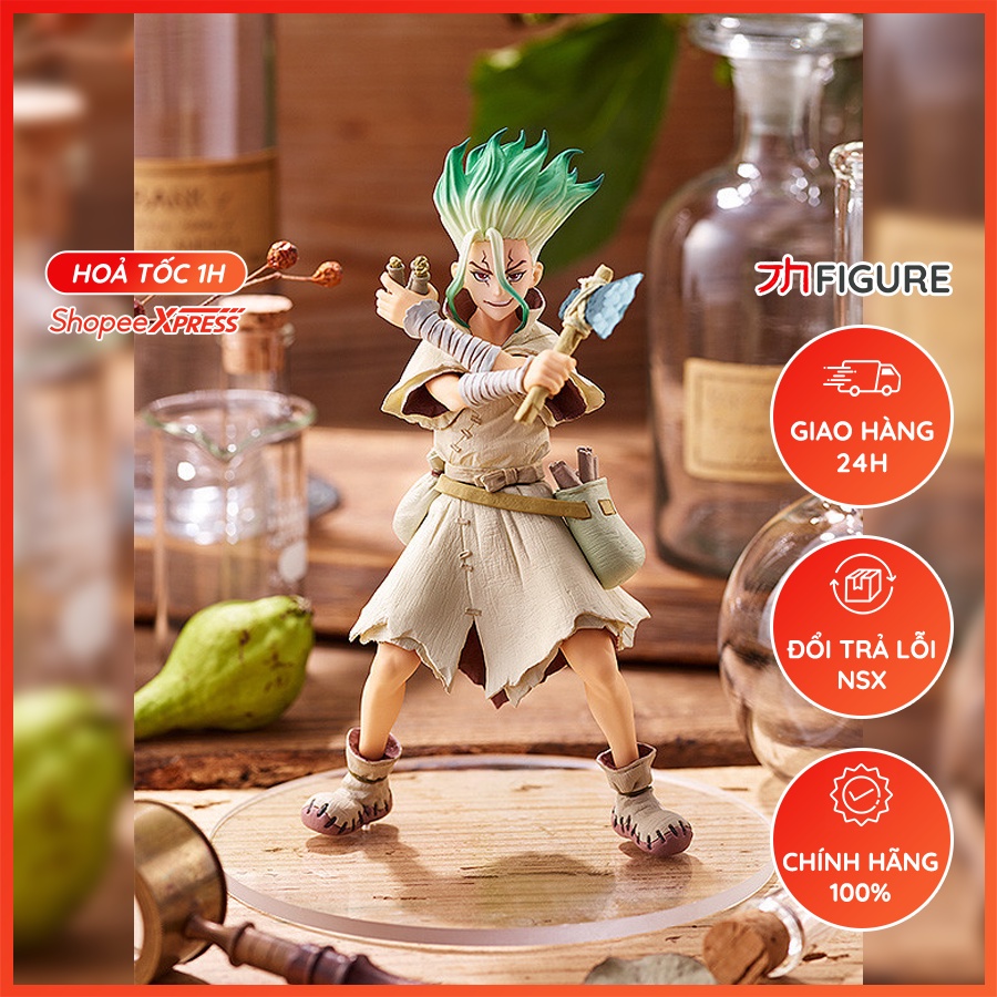 Mô Hình Dr Stone, Ishigami Senku - Thiên Tài Hoá Học, Vật Lý, Kỹ Thuật, Địa chất, Sinh học, Toán học...