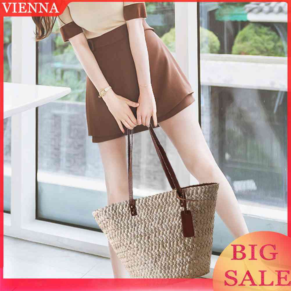 Túi Xách Đan Lát Thời Trang Nữ Tính