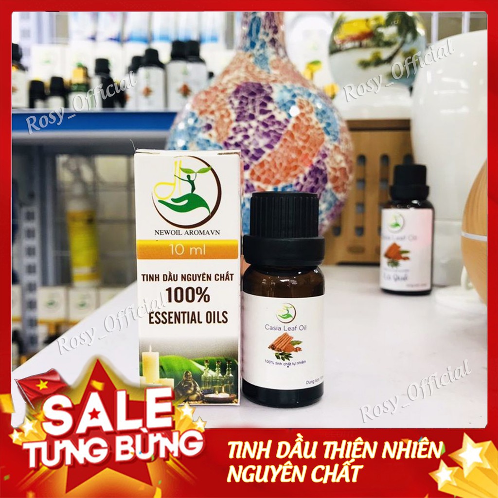 Tinh dầu thiên nhiên 10ml Nhiều Mùi Thơm Đặc Trưng - Newoil Aromavn