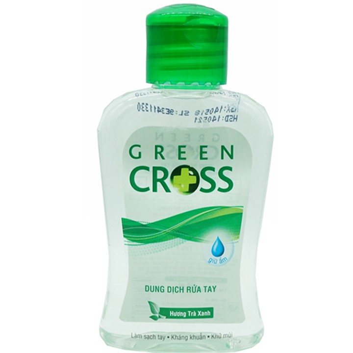 Nước rửa tay khô Green Cross 100ml - 250ml