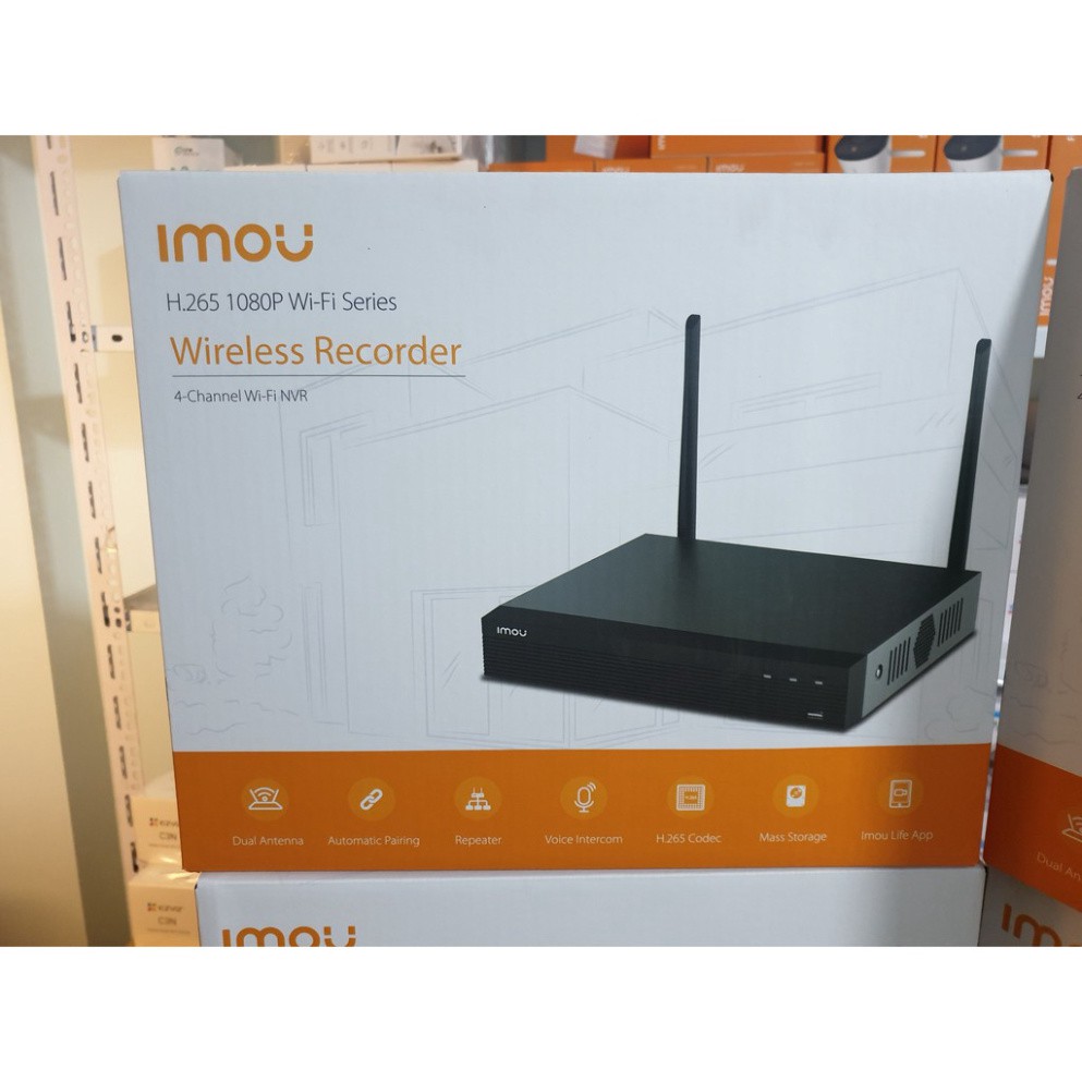 Đầu Ghi Hình WIFI Camera  IMOU  NVR1104HS NVR1108HS DAHUA – Hàng Chính Hãng BH 24 Tháng