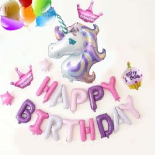 Set bóng ngựa 1 sừng unicorn