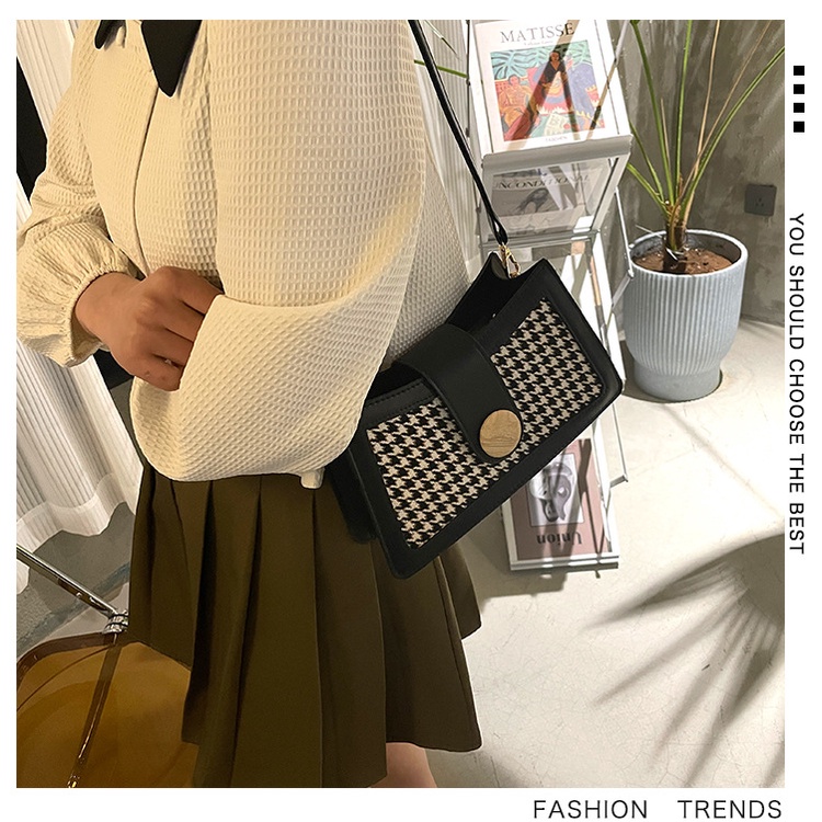 Túi Đeo Vai Dáng Vuông Nhỏ Phong Cách Phương Tây Thời Trang Mùa Xuân Cho Nữ 2022