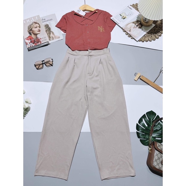 Bộ bo tăm nâu đỏ TC6