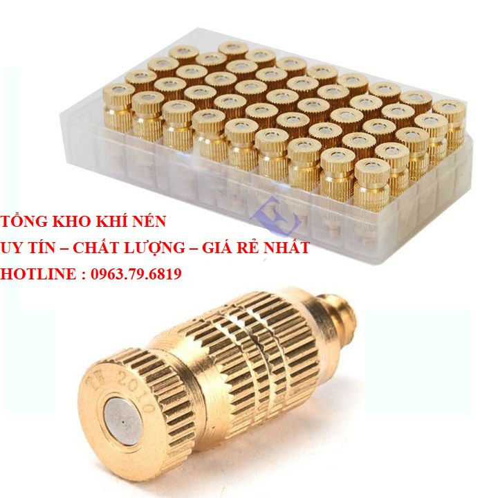 |HÀNG XỊN| ĐẦU BÉC PHUN SƯƠNG BẰNG ĐỒNG KÈM CHÂN ĐẾ SỐ 1, SỐ 2, SỐ 3 NỐI ỐNG PHI 8 GIÁ SỈ