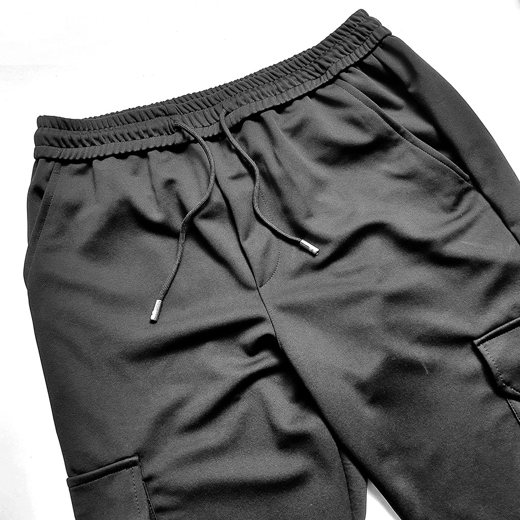Quần dài jogger nam túi hộp chất thun co giãn, mã 229 | BigBuy360 - bigbuy360.vn