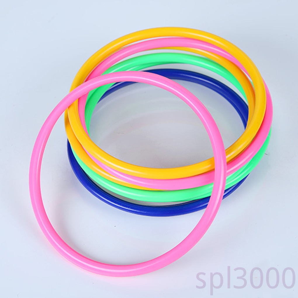 Set 12 vòng ném bằng nhựa nhiều màu sắc dành cho bé